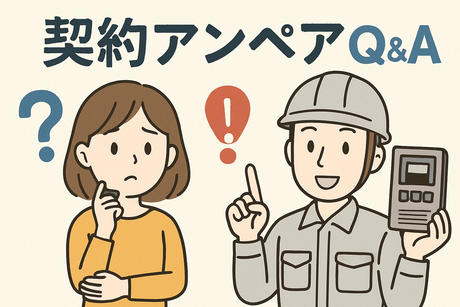 契約アンペアQ&A