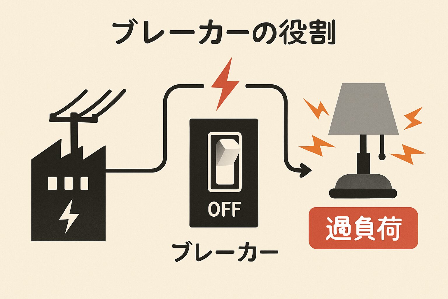 契約アンペア数を決める仕組みとブレーカーの役割を理解しよう